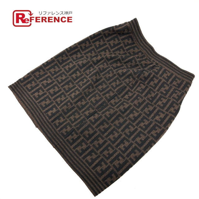Fendi FENDI Zucca  skirt wool Brown - view 1