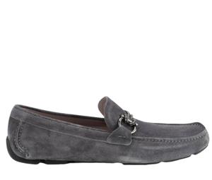 Buy Ferragamo Front Ornamented Driver Loafers Stromboli / Fango at Sasom – Authentic and Ready to Ship