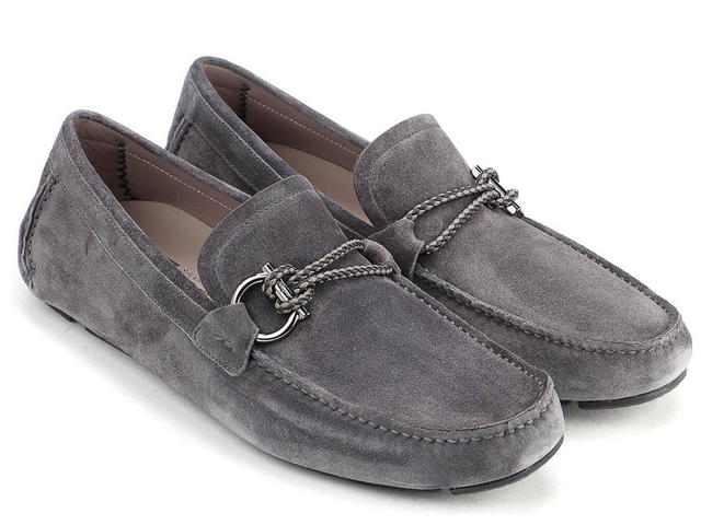 Ferragamo Ferragamo Front Ornamented Driver Loafers Stromboli / Fango - view 3