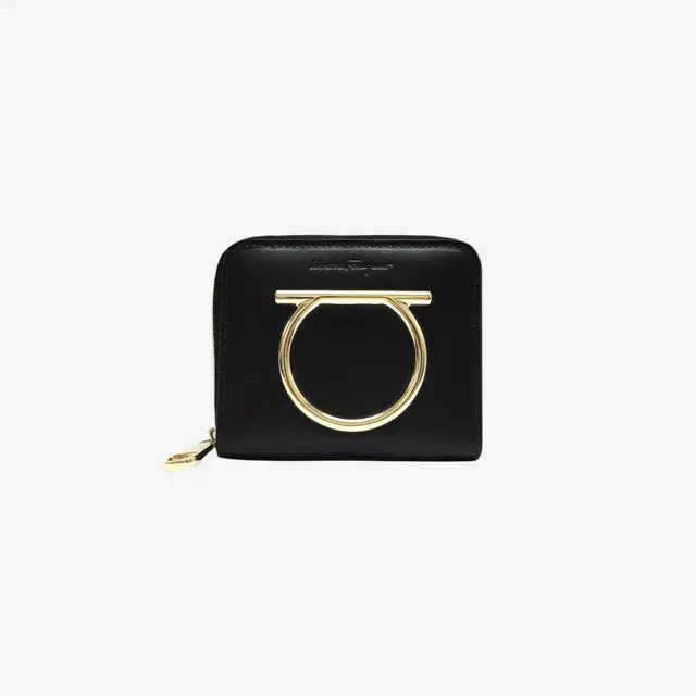 Ferragamo Ferragamo Gancini Zip Around Wallet Black - view 1