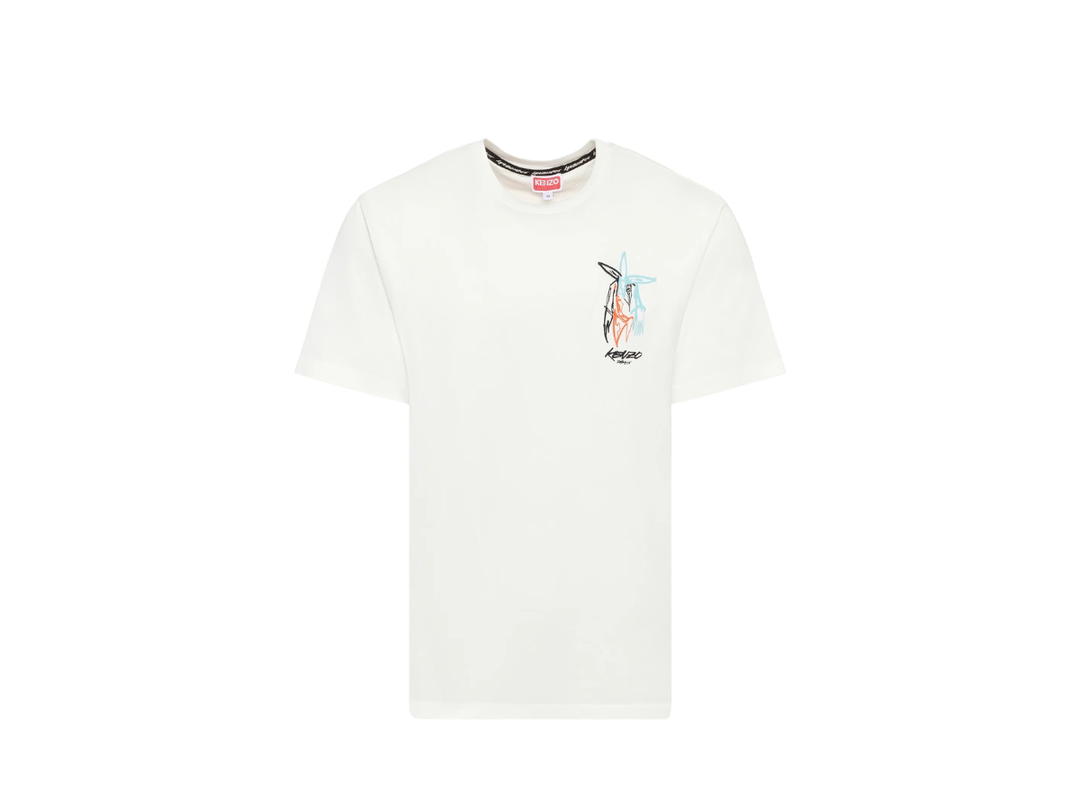 Kenzo Kenzo Futura 2000 T-Shirt Off White