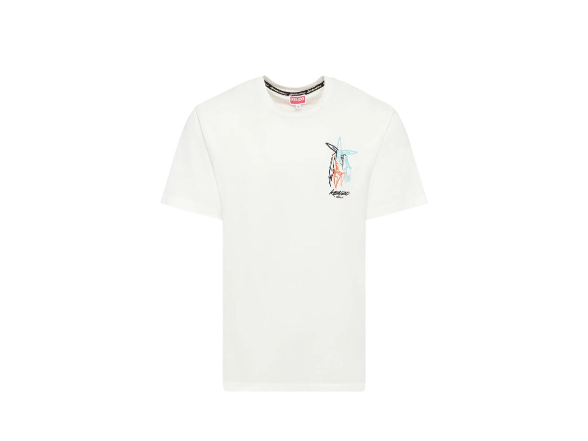 Kenzo Kenzo Futura 2000 T-Shirt Off White