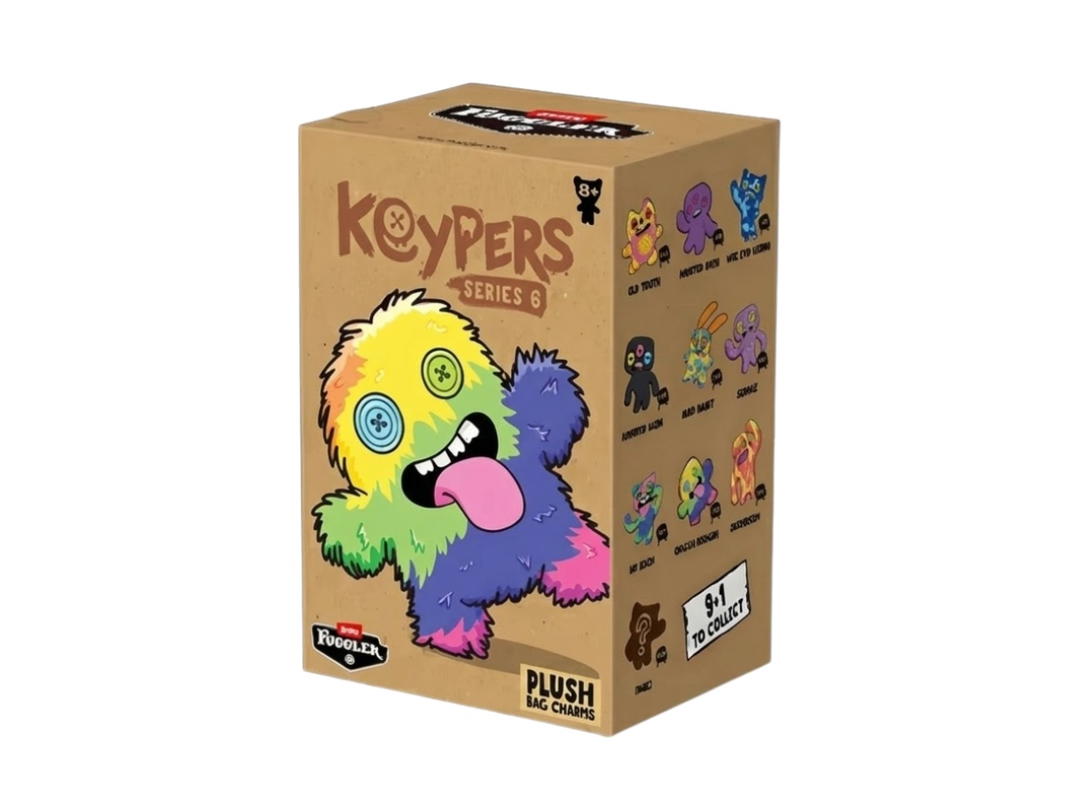 Fuggler Fuggler 6th Generation Plush Keychain Blind Box Single Box