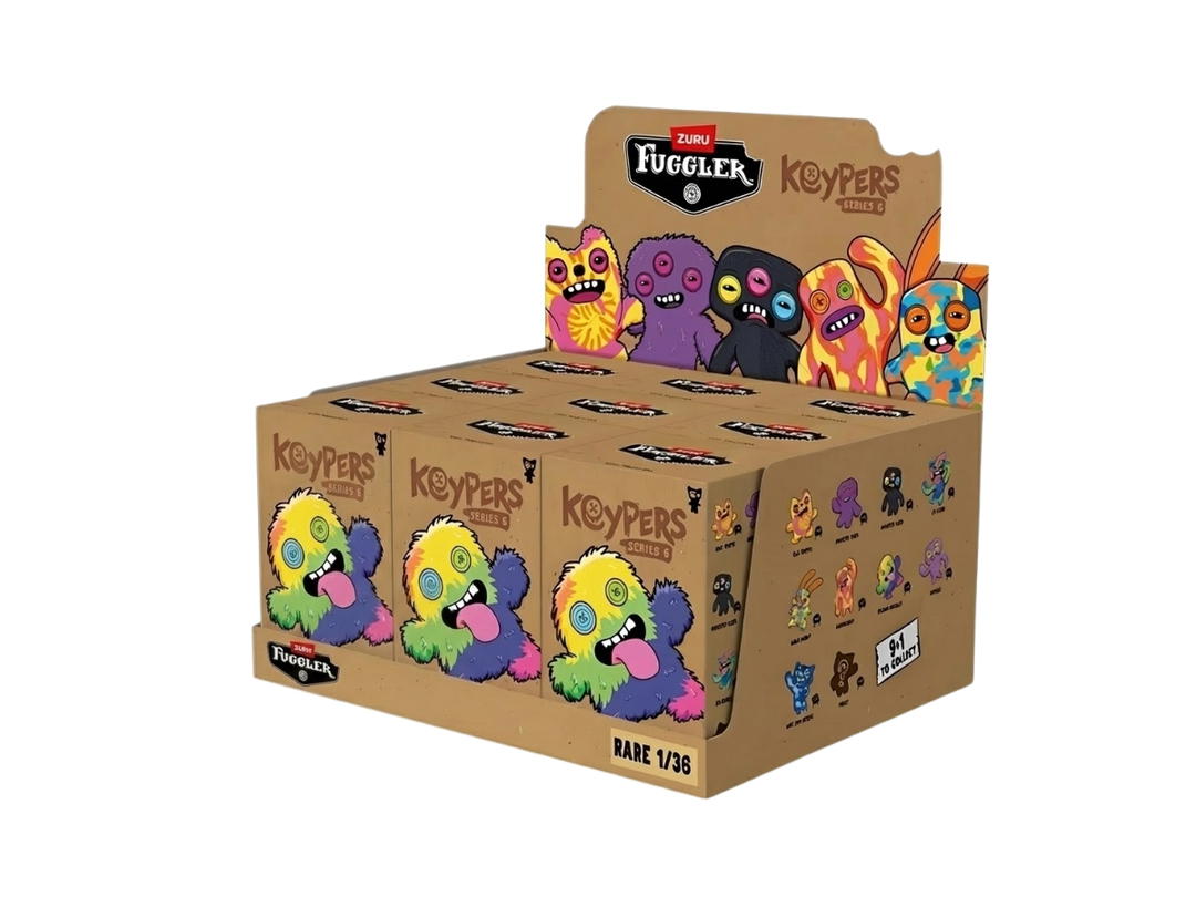 Fuggler Fuggler 6th Generation Plush Keychain Blind Box Whole Set