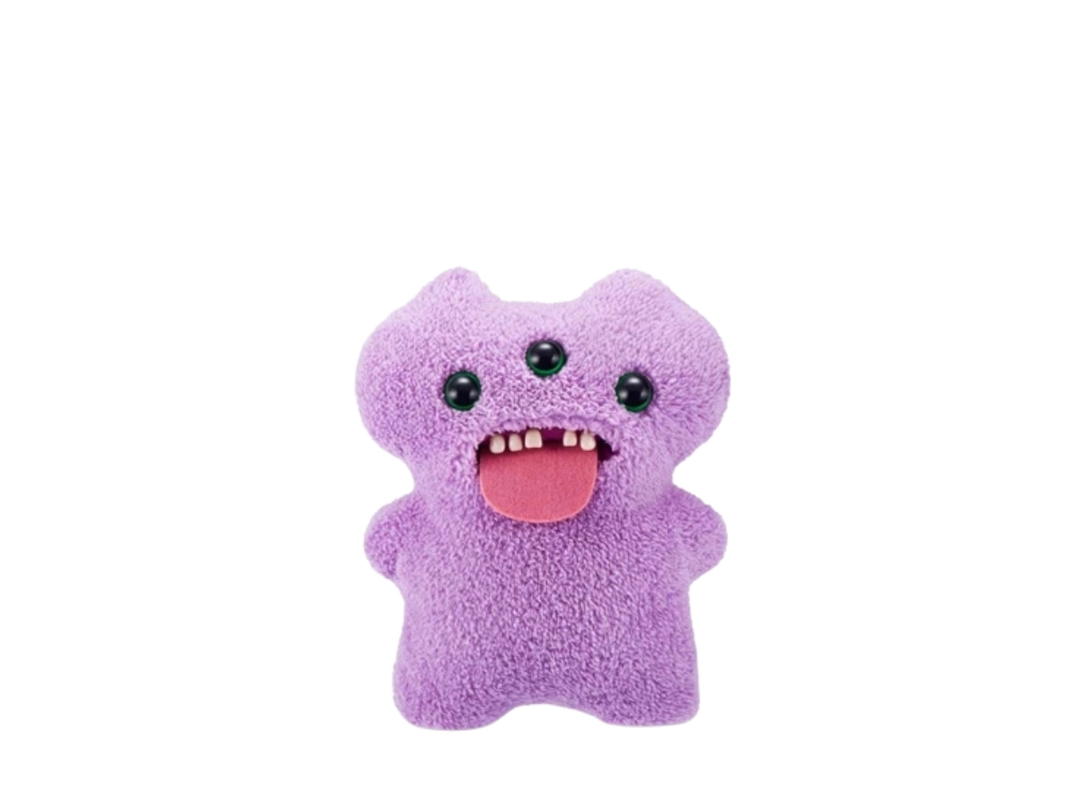 Fuggler Fuggler Purple Funny Ugly Monster Plush Toy 9-Inch Limited Edition