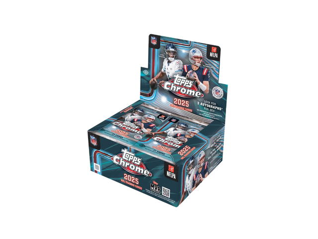 Topps Topps 2025-26 Chrome "Football" Jumbo Box (EN) - view 1