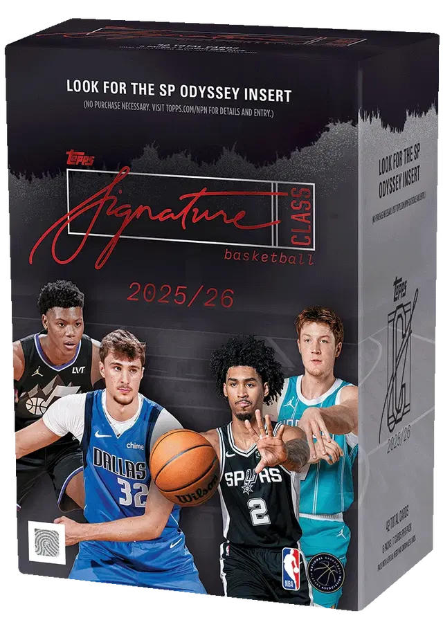 Topps Topps 2025-26 Signature Class "Basketball" Value Box (EN) - view 1