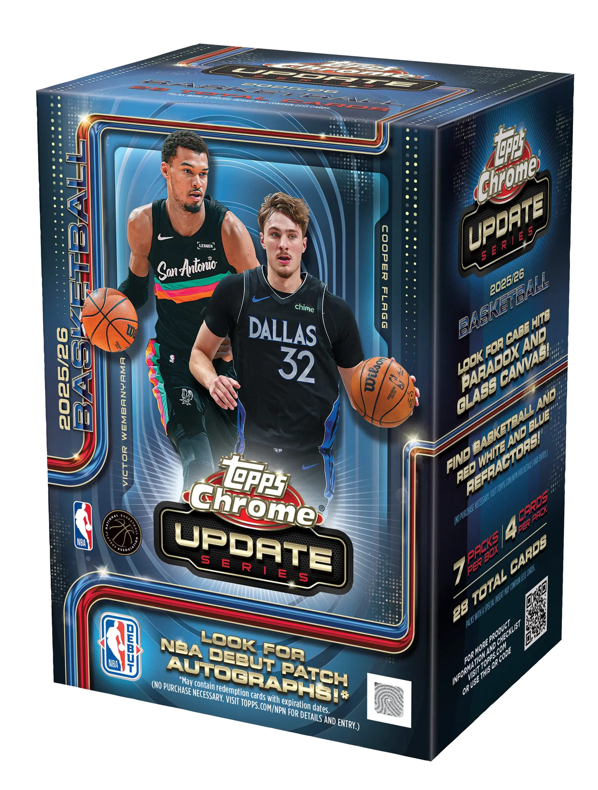 Topps Topps 2025-26 Chrome "Basketball" Value Box (EN)