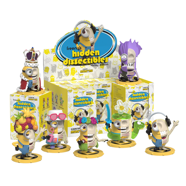 Mighty Jaxx FHD | Dissectibles Minions Series 1 (Vacay Edition) Blind Box by Mighty Jaxx (1 pc.) - view 1