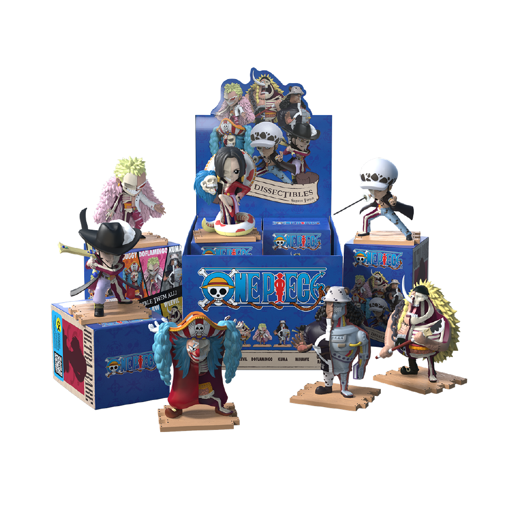 Mighty Jaxx FHD | One Piece Series 4 (Warlord Edition) Blind Box by Mighty Jaxx (1 PC)