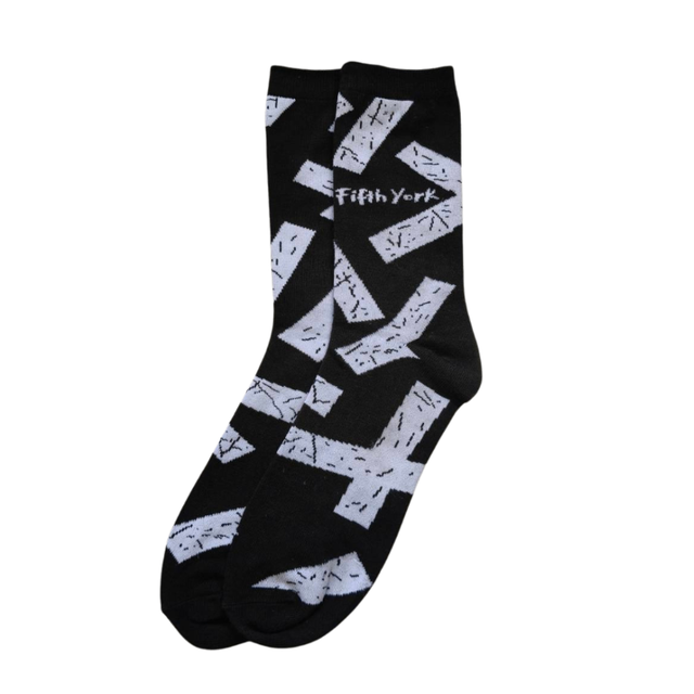 Fifth York Fifth York “X-Patch” Street Socks Black Edition - view 2