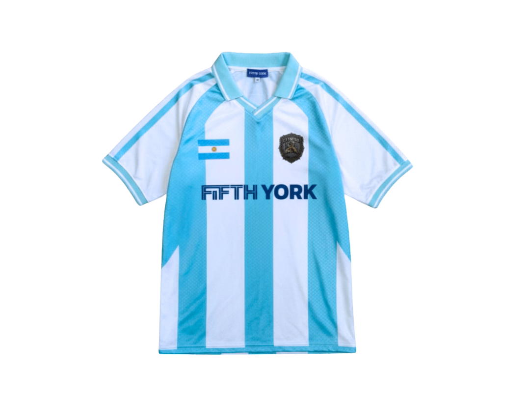 Fifth York Fifth York Argentina Classic Stripe Jersey Sky Blue Edition