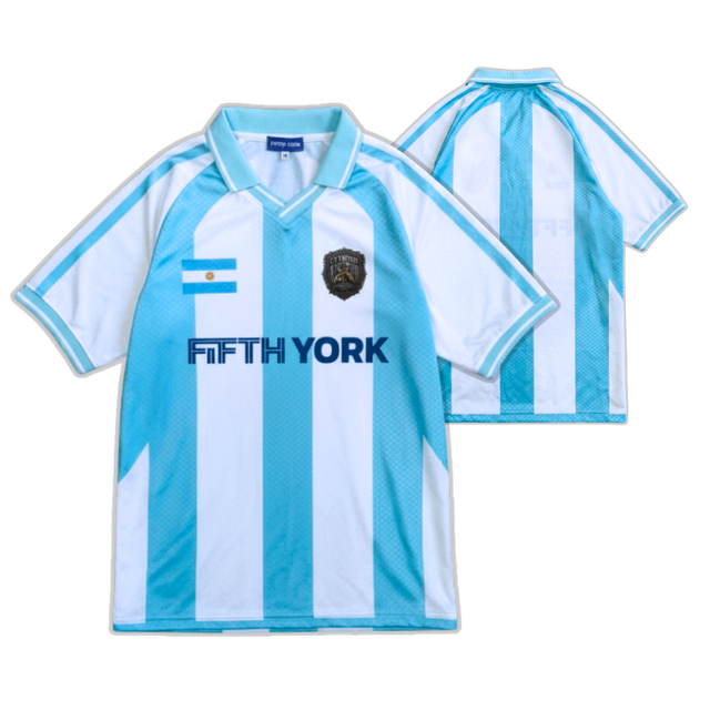 Fifth York Fifth York Argentina Classic Stripe Jersey Sky Blue Edition - view 2