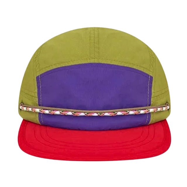 Fifth York Fifth York Cap 5-Panel Outdoor Camper Olive Purple Coral Red - view 2