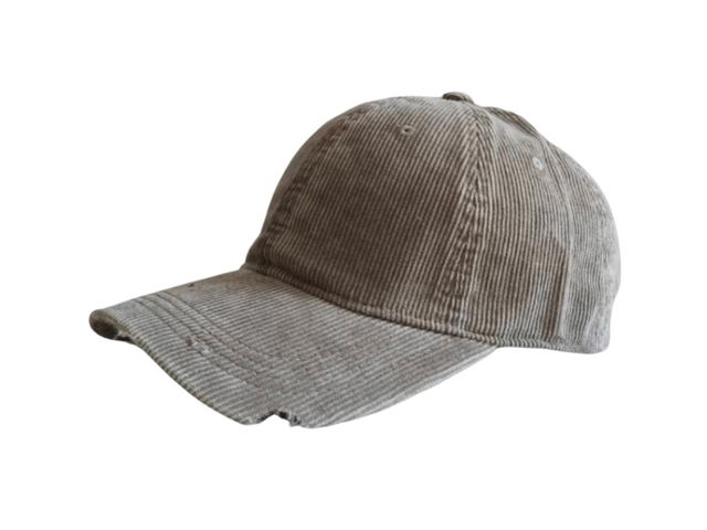 Fifth York Fifth York Cap Corduroy New Light Grey - view 1