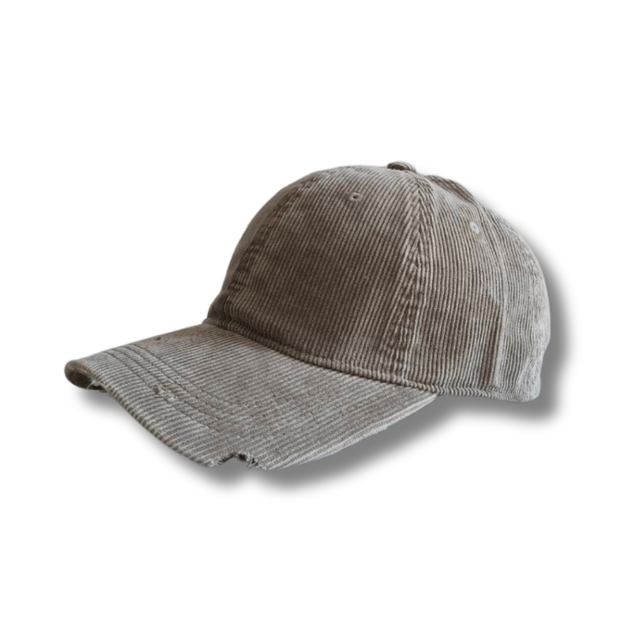 Fifth York Fifth York Cap Corduroy New Light Grey - view 3