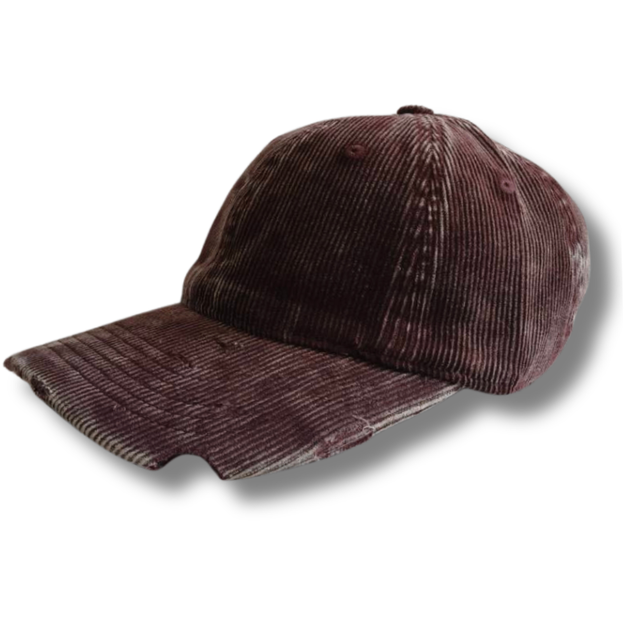 Fifth York Fifth York Cap Corduroy New Burgundy - view 3