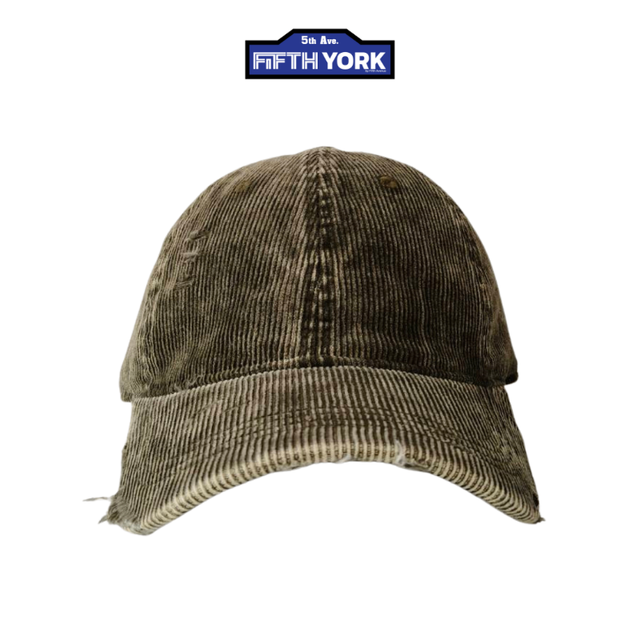 Fifth York Fifth York Corduroy Cap Horse Green - view 3