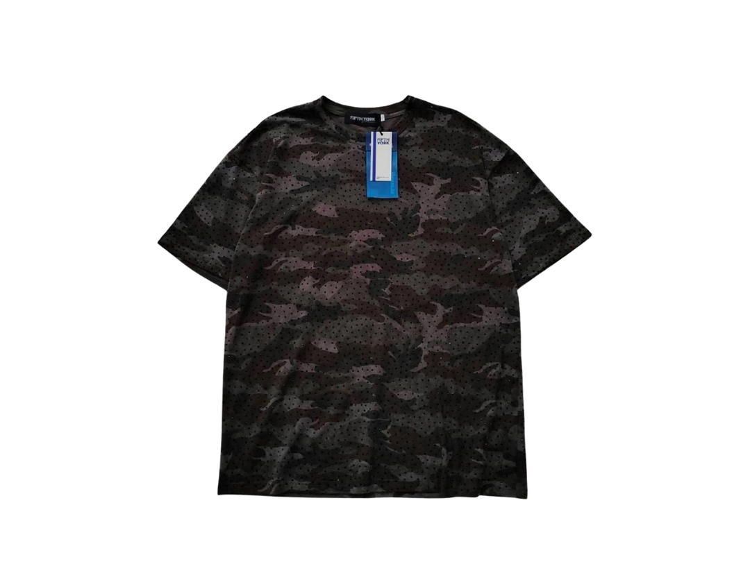Fifth York Fifth York Premium Cystal T-shirt Woodland