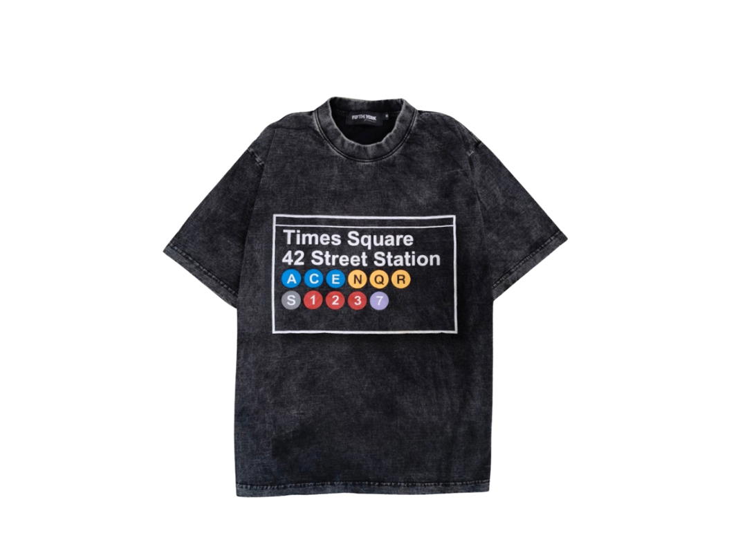Fifth York Fifth York Times Square 42 St. Graphic T-Shirt