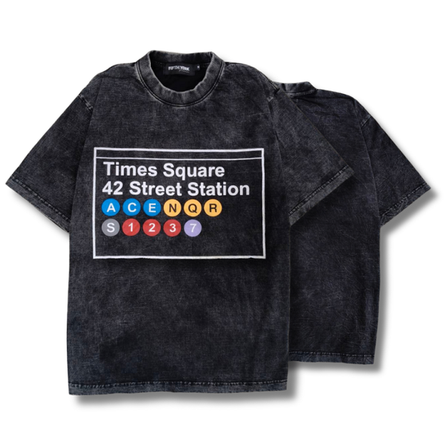 Fifth York Fifth York Times Square 42 St. Graphic T-Shirt - view 3