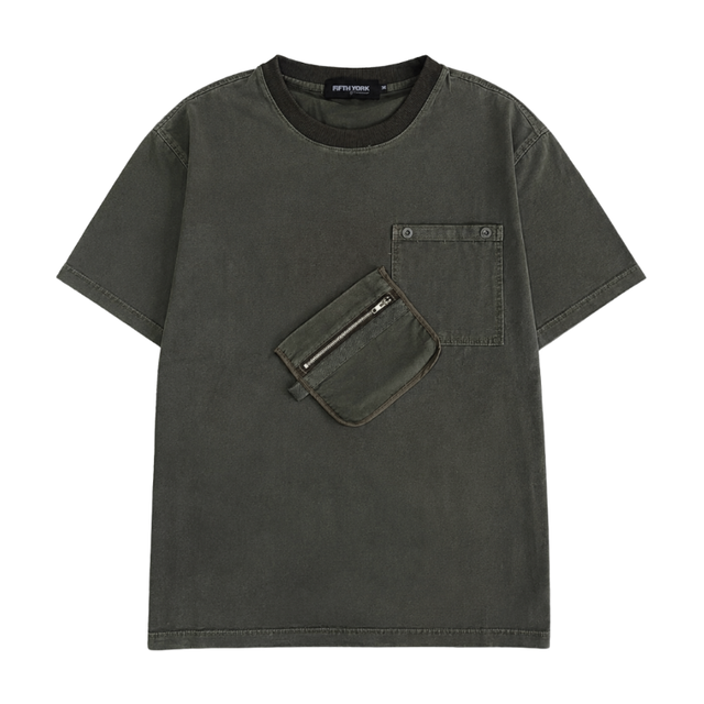 Fifth York FifthYork Oversized T-shirt Premium Utility Pocket  - view 3