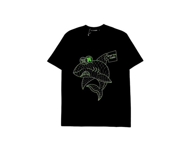 Fifth York FifthYork shark 3D Collection Oversized green - view 1