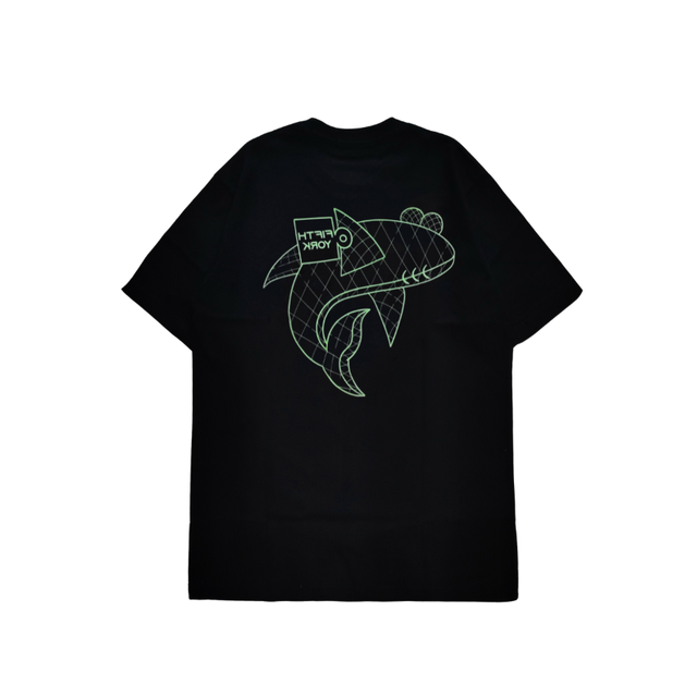 Fifth York FifthYork shark 3D Collection Oversized green - view 2