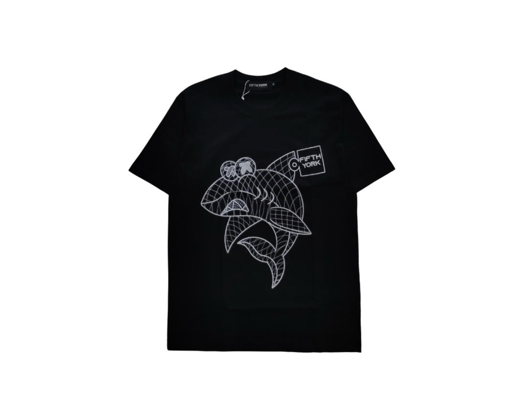 Fifth York FifthYork shark 3D  Collection Oversized grey