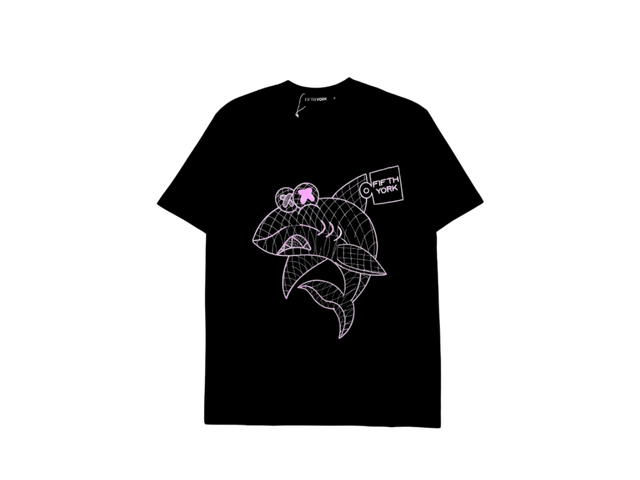 Fifth York FifthYork shark 3D  Collection Oversized purple - view 1