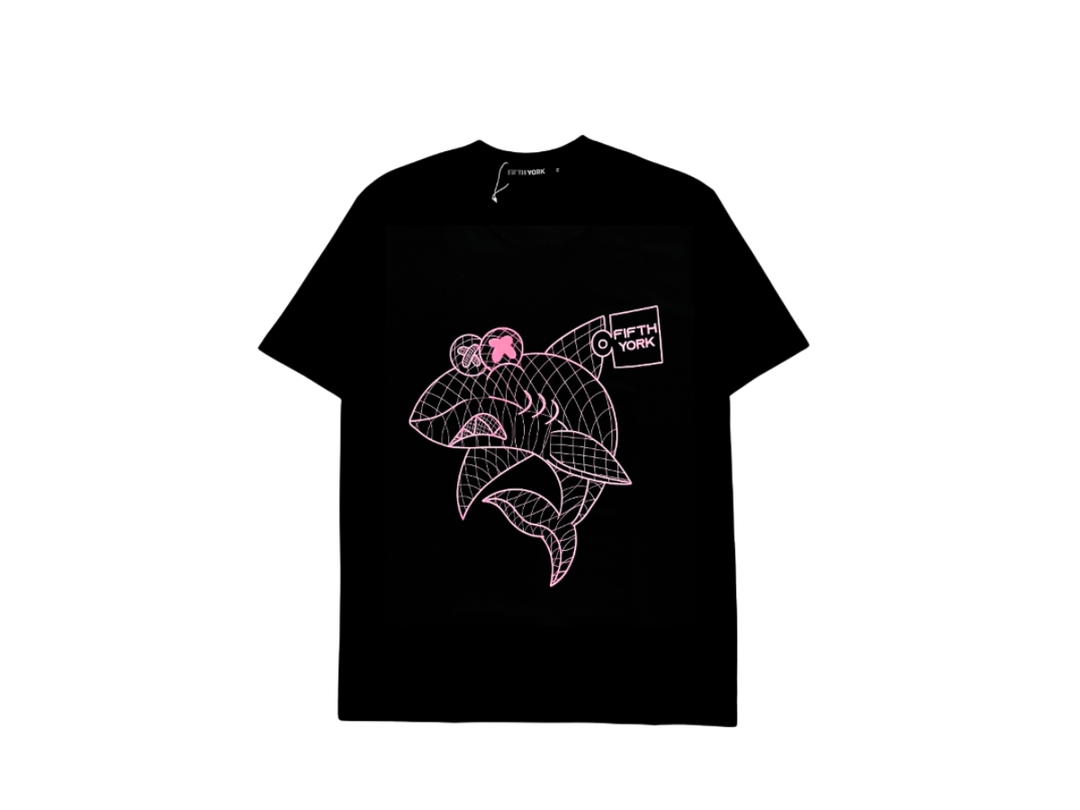 Fifth York FifthYork shark 3D Collection Oversized pink