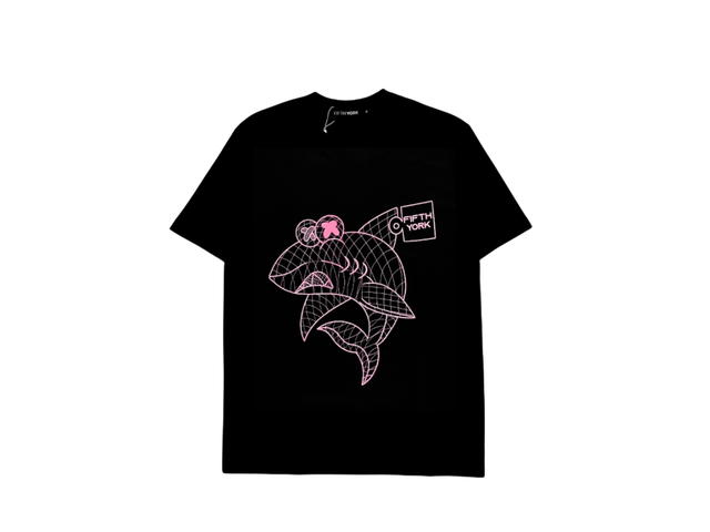 Fifth York FifthYork shark 3D Collection Oversized pink - view 1