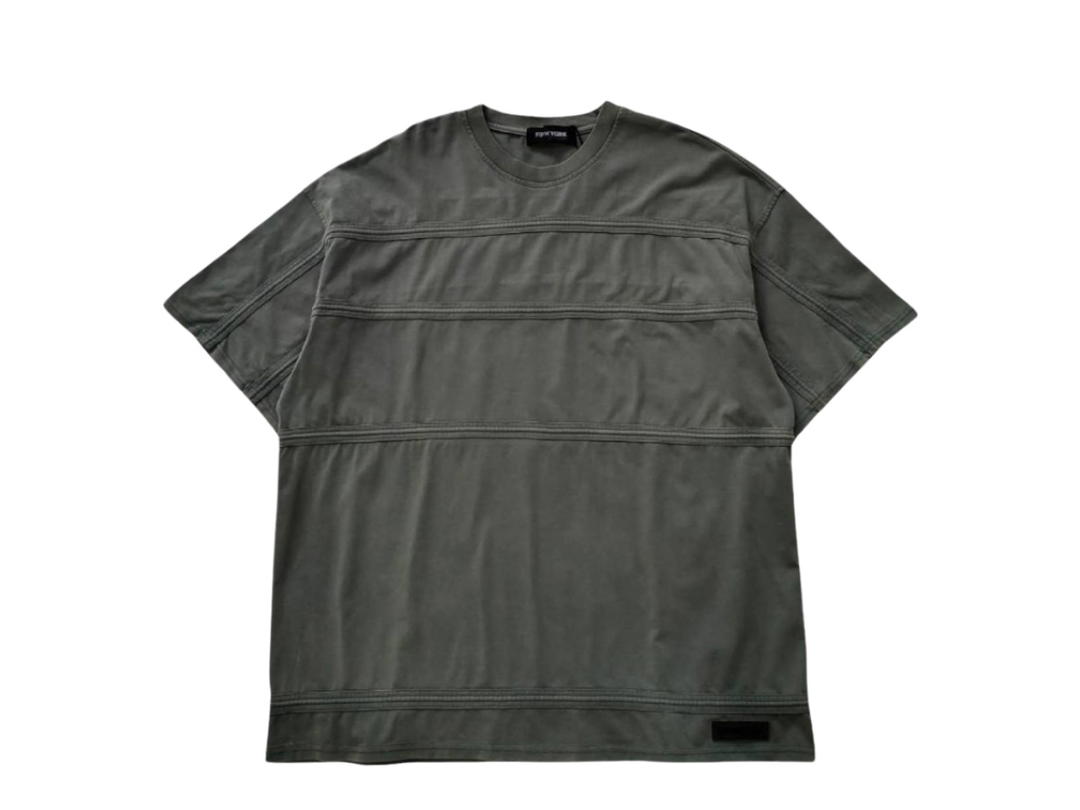 Fifth York FithYork Premium Line Art Street Oversized T-Shirt Green