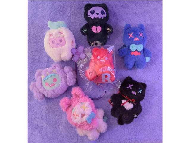 Finding Unicorn Finding Unicom ShinWoo Vampire Candy Shop Series Plush Blind Box Single Box - view 2
