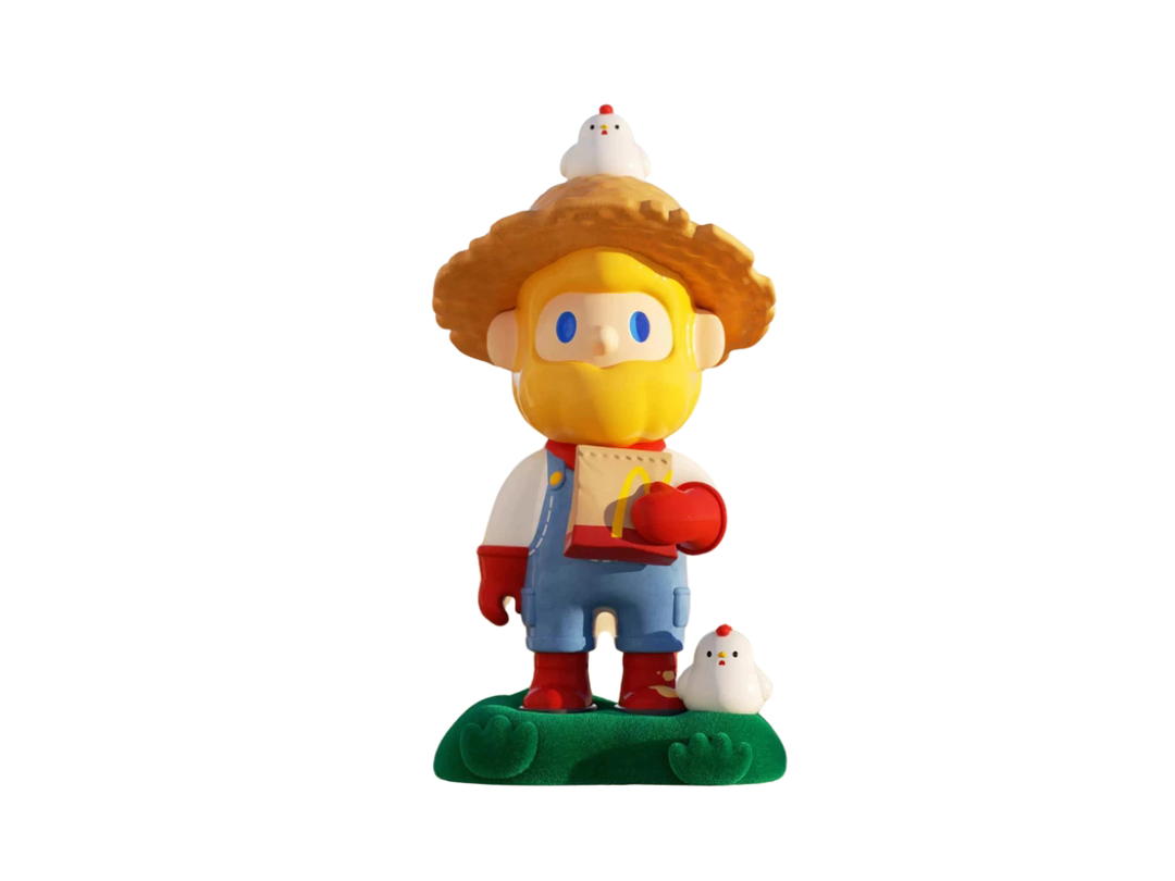 Finding Unicorn Finding Unicorn Chicken Bob (Farmer Bob McDonald's Farm Series Pvc Figures)