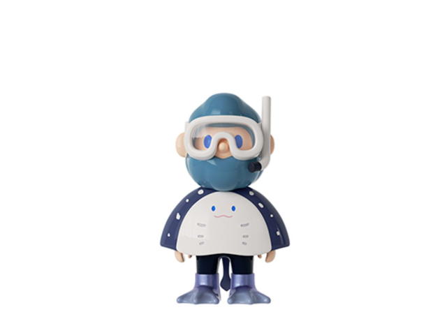 Finding Unicorn Finding Unicorn Deep Blue (FARMER BOB Encounter In The Wild Series Blind Box) - view 1