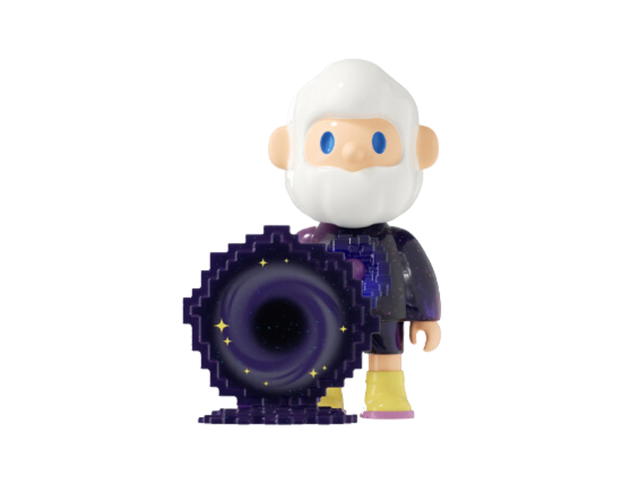Finding Unicorn (เช็คการ์ด) Finding Unicorn Farmer Bob Next Generation·Pixel Universe Series Blind Box Broken Black Hole - view 1