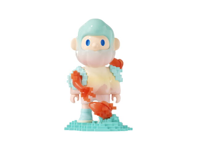 Finding Unicorn (เช็คการ์ด) Finding Unicorn Farmer Bob Next Generation·Pixel Universe Series Blind Box Lucky Koi - view 1