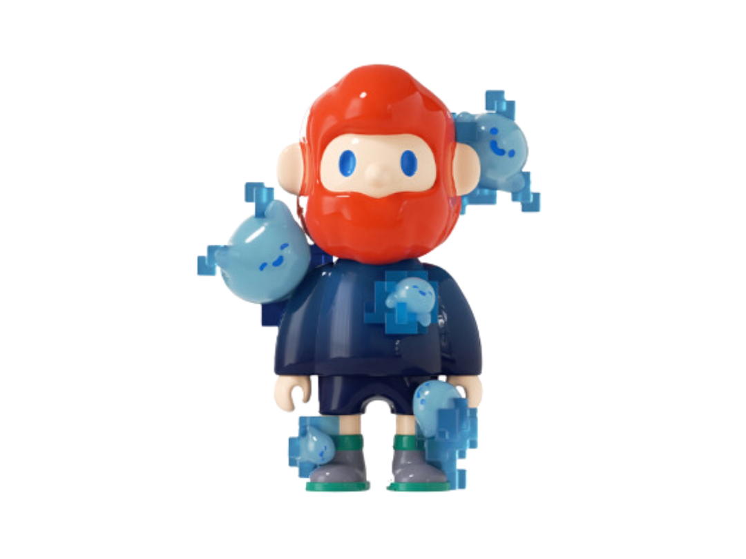 Finding Unicorn (เช็คการ์ด) Finding Unicorn Farmer Bob Next Generation·Pixel Universe Series Blind Box Meeting Ghost