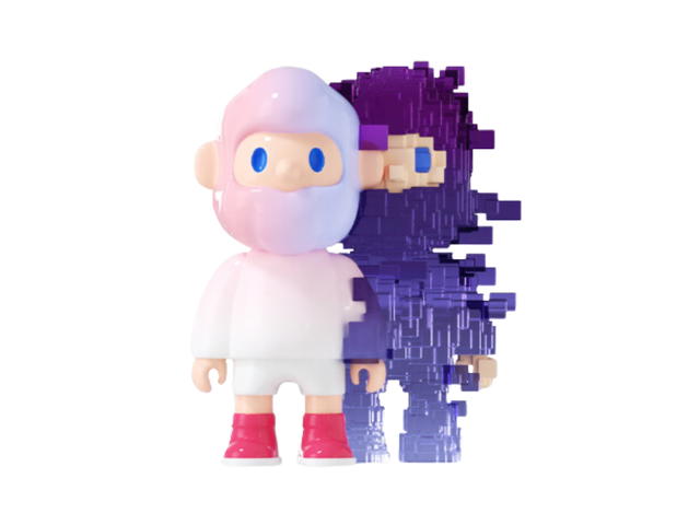 Finding Unicorn (เช็คการ์ด) Finding Unicorn Farmer Bob Next Generation·Pixel Universe Series Blind Box Only Me Can Judge Me (Small Hidden) - view 1