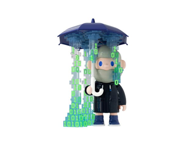 Finding Unicorn (เช็คการ์ด) Finding Unicorn Farmer Bob Next Generation·Pixel Universe Series Blind Box Rainning Code - view 1