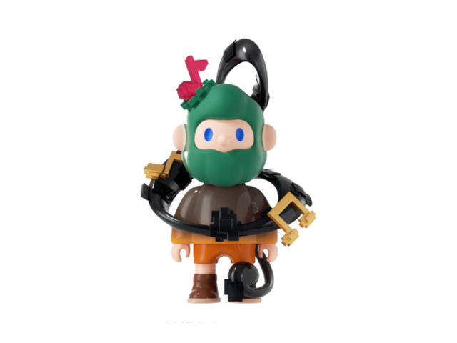 Finding Unicorn (เช็คการ์ด) Finding Unicorn Farmer Bob Next Generation·Pixel Universe Series Blind Box Surrounnding Sound - view 1