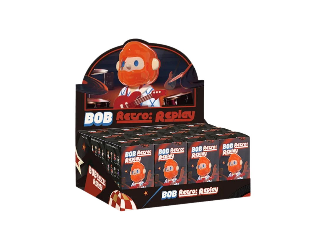 Finding Unicorn Finding Unicorn Farmer Bob Retro Replay Series Blind Box Whole Set