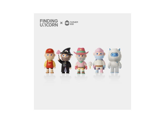 Finding Unicorn Finding Unicorn Farmer Bob x Finding Unicorn Series 8 Bobland Whole Set - view 2