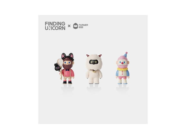 Finding Unicorn Finding Unicorn Farmer Bob x Finding Unicorn Series 8 Bobland Whole Set - view 3