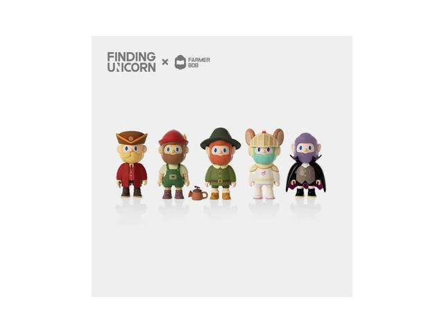 Finding Unicorn Finding Unicorn Farmer Bob x Finding Unicorn Series 8 Bobland Whole Set - view 4