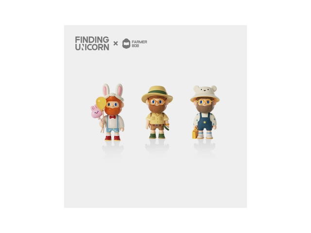 Finding Unicorn Finding Unicorn Farmer Bob x Finding Unicorn Series 8 Bobland Whole Set - view 6