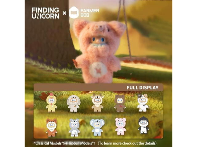 Finding Unicorn Finding Unicorn Farmer Bobani-Monster Plush Blind Box Whole Set - view 2