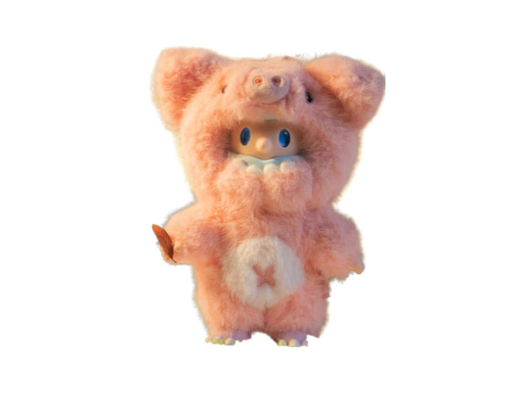 Finding Unicorn (เช็คการ์ด) Finding Unicorn Piggy-Monster BOB (Farmer Bobani-Monster Plush Blind Box)