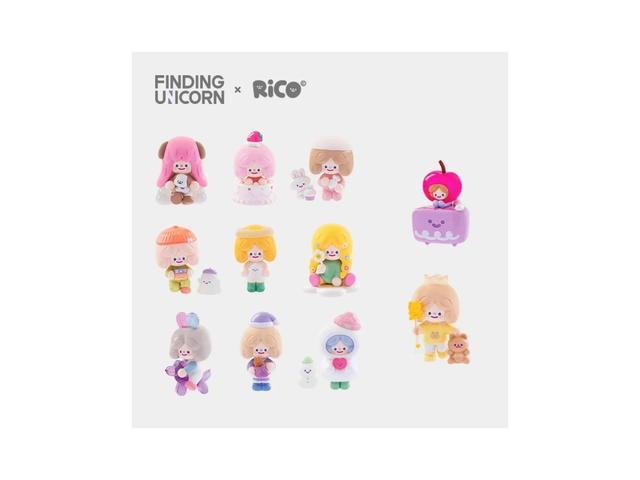 Finding Unicorn Finding Unicorn Rico Happy Home Party Series Whole Set - view 1